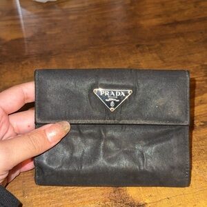 Vintage Prada Tessuto Wallet